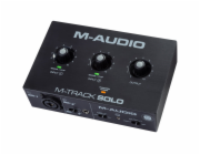 M-AUDIO M-Track Solo USB Zvukové rozhraní Předzesilovač Crystal 16 bit 48 kHz Černá