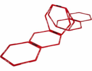 Pure2Improve | Hexagon Agility Grid | Červené