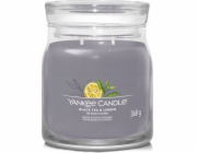 Svíčka ve skleněné dóze Yankee Candle, Černý čaj s citrónem, 368 g, 1630012E