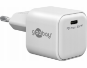 goobay USB-C rychlonabíječka Nano, PD, GaN, 65 wattů