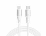 Kabel Joyroom Light-Speed USB-C na USB-C SA25-CC5 , 100 W , 1,2 m (bílý)