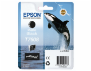 EPSON ink čer ULTRACHROME HD "Kosatka" - Matte Black - T7608 (25,9 ml)