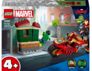 LEGO 76287 Marvel Super Heroes Iron Man s kolem a Hulkem, stavebnice