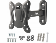 Maclean MC-416 TV Monitor Wall Mount 13"-32" 30kg Tilt Rotate max. VESA 100x100 Black Powder Coating LED OLED LCD Universal Bracket Holder