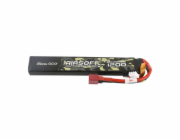 Gens ace 25C 1200mAh 2S1P 7.4V Airsoft Gun Lipo baterie s T zástrčkou