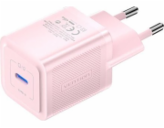 Wall charger, Vention, FEPP0-EU, USB-C, 20W, GaN (pink)