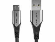 Cable USB 2.0 A to Micro USB Vention COAHD 3A 0,5m gray