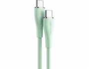 USB-C 2.0 to USB-C Cable Vention TAWGF 1m, PD 100W,  Green Silicone