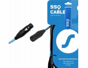 SSQ MiJS1 - Kabel Jack Stereo 3,5 mm - Jack stereo 6,3 mm, 1 m