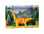 EscapeWelt 3D dřevěné puzzle Brontosaurus