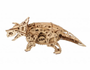 Ugears 3D dřevěné mechanické puzzle Triceratops