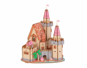 Woodcraft Dřevěné 3D puzzle Hrad na pláži