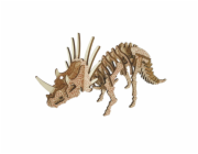 Woodcraft Dřevěné 3D puzzle Triceratops