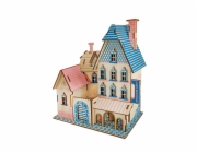 Woodcraft Dřevěné 3D puzzle Vila PACA