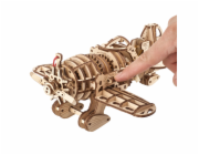 Ugears 3D dřevěné mechanické puzzle Letadlo Mad Hornet