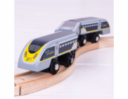 Bigjigs Rail Rychlík Eurostar E320 + 3 koleje