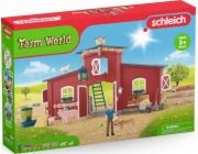 Schleich Farm World Velká farma se zvířaty a doplňky, budova na hraní