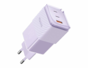 GaN 67W mains charger Mcdodo CH-1502 2x USB-C, USB-A (purple)