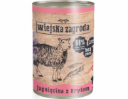 WIEJSKA ZAGRODA Lamb with krill - mokré krmivo pro kočky - 400g