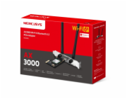 MERCUSYS MA80XE WiFi6E PCIe adapter (AX3000,2,4GHz/5GHz,Bluetooth5.2)