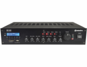 Adastra RM120D, 100V mixážní 4-zónový zesilovač, FM/DAB+, BT, USB/SD