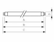 Philips TL-D T8, TUVC sterilizační zářivka, 25W, G13