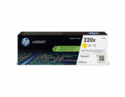 HP 220X Yellow Original LaserJet Toner Cartridge (5,500 pages)