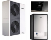 Balení Vaillant: tepelné čerpadlo VWL 105/6A + nástěnný modul MEH 97/6 + monoblok VRC 720 aroTHERM plus