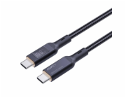 Kabel USB-C na USB-C Aukey CB-MCC101, 100W, 1m (černý)