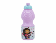 Sportovní láhev pro děti STOR 21232 400 ml Gabby s Dollhouse (růžová)