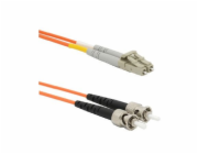 DATACOM optický patchcord LC-ST 50/125 MM   3m duplex