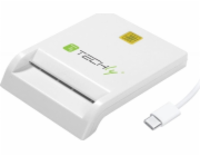 Techly Reader Smart Card Čtečka USB-C kontaktních karet