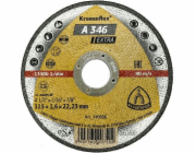 Klingspor řezný kotouč na kov 115 mm x 1,6 mm x 22,2 mm (340936)