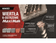 Makita vrtačka SDS MAX DRILL 12x 200x 340mm MAXI MAK 6-BLADE