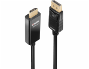 Lindy kabel 1m DisplayPort a HDMI Adaptérkabel s HDR