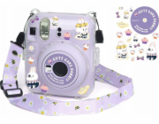 LoveInstant Cover Case Cover for Fujifilm Instax Mini 12 + Stickers / Cute Rabbit