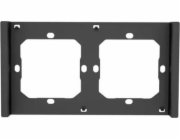 Rámeček pro dvojitý 2násobný spínač M5 80 SONOFF M5-2C-80-F (grafit/černá).