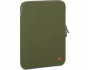 Pouzdro RivaCase Anti-shock Case pro MacBook 13   Vertical Zip Khaki - Zelené