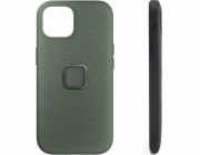 Peak Design  Mobile Everyday Case Fabric iPhone 15 Pro – šedo-zelené