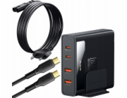 Mcdodo nabíječka Hyperspace GaN 100W nabíjecí stanice Mcdodo CH-1802 2xUSB-C, 2xUSB-A (černá)