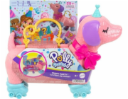 Kapesní párty pro štěně Mattel Polly se 2 panenkami a 20+ doplňky (HKV52)