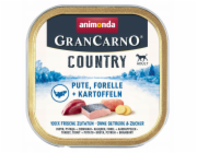 ANIMONDA GranCarno Adult Country Turkey, trout and potatoes - mokré krmivo pro psy - 150g