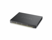 Zyxel XGS1930-52HP Řízený L3 Gigabit Ethernet (10/100/1000) Podpora napájení po Ethernetu (PoE) Černá