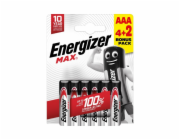 Energizer MAX - Mikrotužka AAA/4+2 zdarma