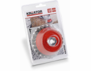 Kreator KRT150205 - Brusný copánkový kartáč M14-100mm