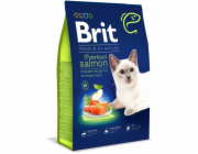 Brit Premium by Nature Cat. Sterilized Salmon, 8kg granule pro kočky