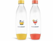 SodaStream Lahev FUSE 2x 1 l, oranžová/žlutá