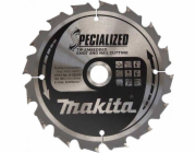 Makita kotouč pilový dřevo SPECIALIZED se zapuštěnými zuby 165x2x20mm 16Z (B-33037)