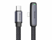 USB-C to lightning angle cable Mcdodo CA-3351,1.8m (black)