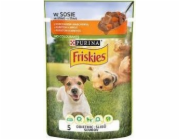 PURINA Friskies Chicken with carrot in sauce - vlhké krmivo pro psy - 85g